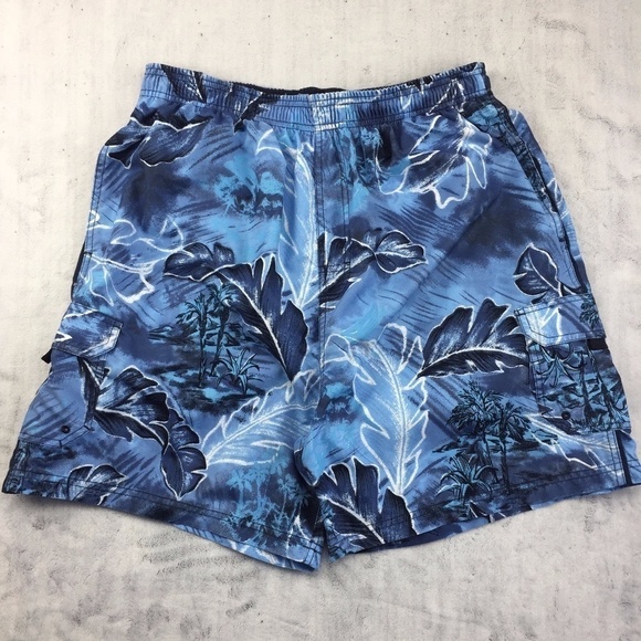 Sand n Sun Swim Trunks Cargo Shorts Lrg - Picture 1 of 7